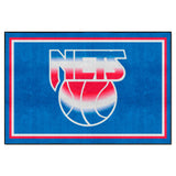 NBAV ? New Jersey Nets 5x8 Rug