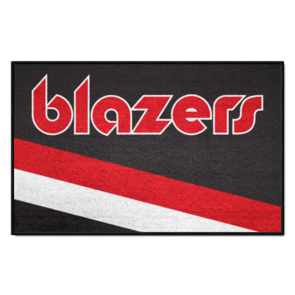 NBAV ƒ?? Portland Trail Blazers Starter Mat - Retro