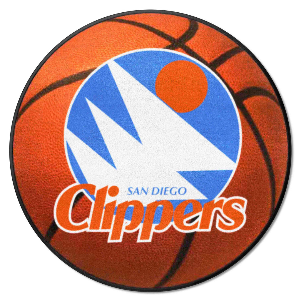 NBAV ? San Diego Clippers Basketball Mat