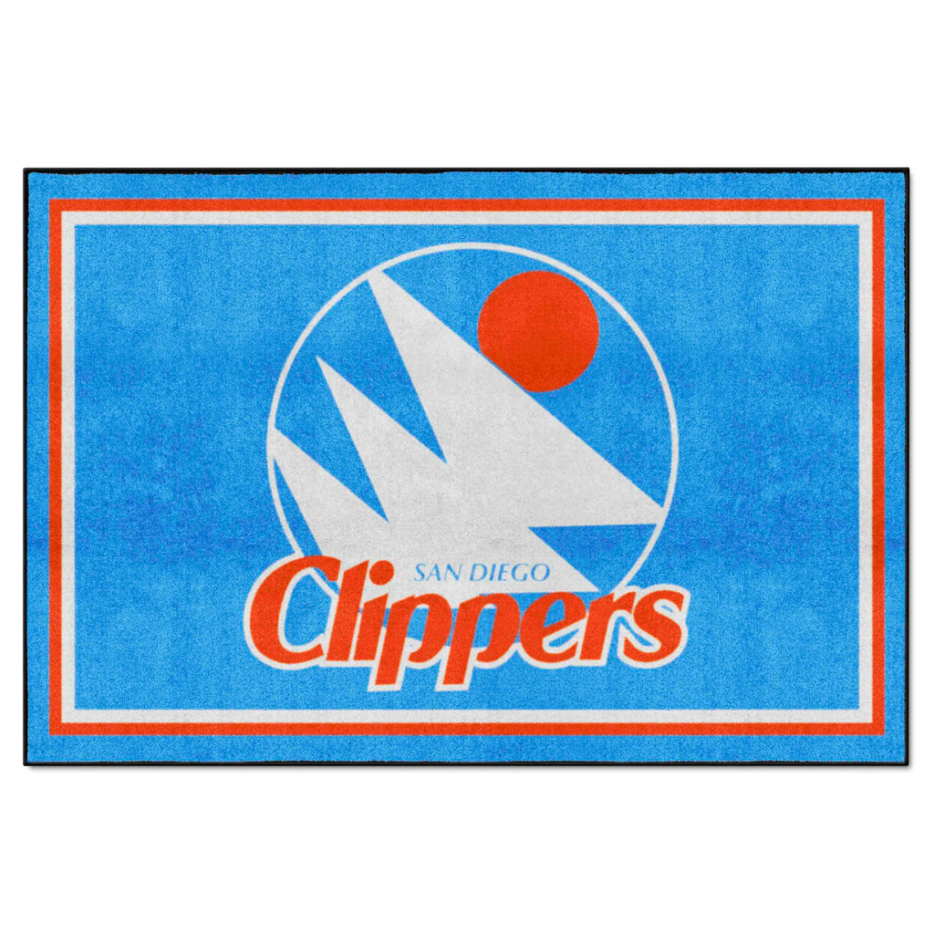 NBAV ? San Diego Clippers 5x8 Rug