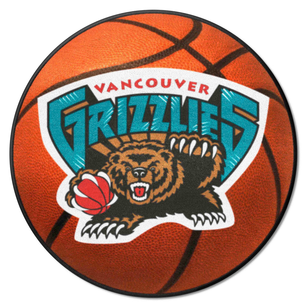 NBAV ? Vancouver Grizzlies Basketball Mat