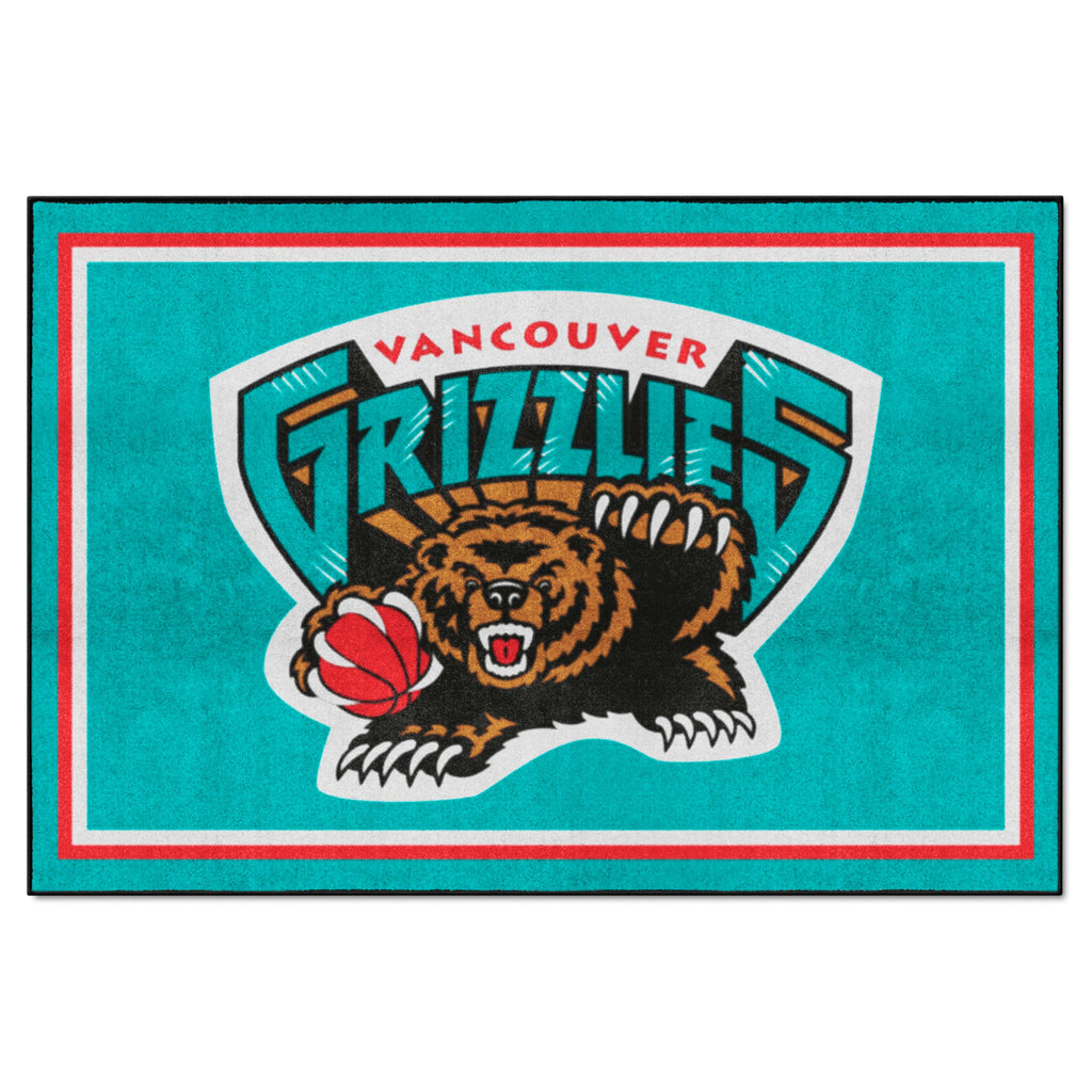 NBAV ? Vancouver Grizzlies 5x8 Rug