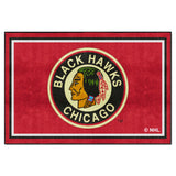 NHLV ? Chicago Blackhawks 5x8 Rug