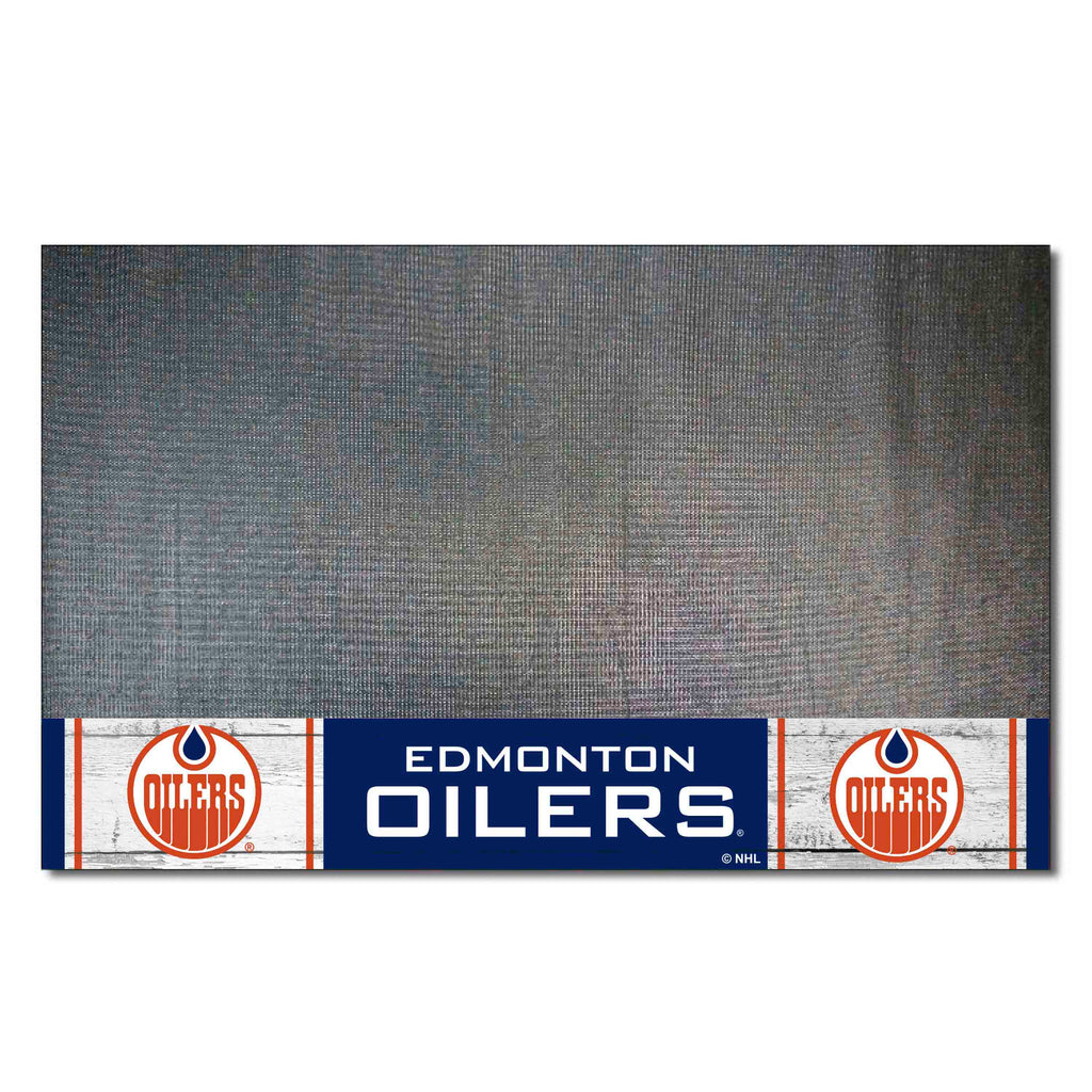 NHLV - Edmonton Oilers Grill Mat - Retro