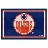 NHLV ? Edmonton Oilers 5x8 Rug