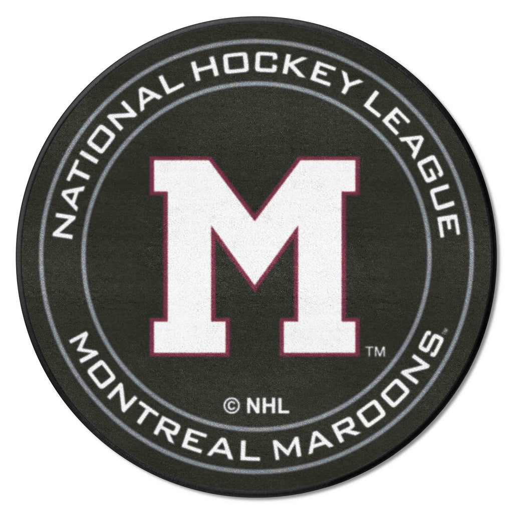 NHLV ? Montreal Maroons Puck Mat