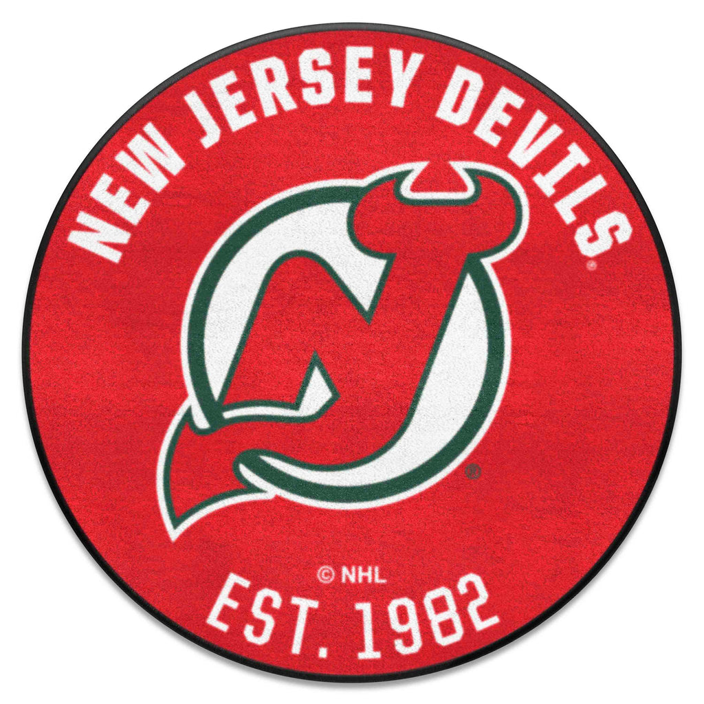 NHLV - New Jersey Devils Roundel Mat