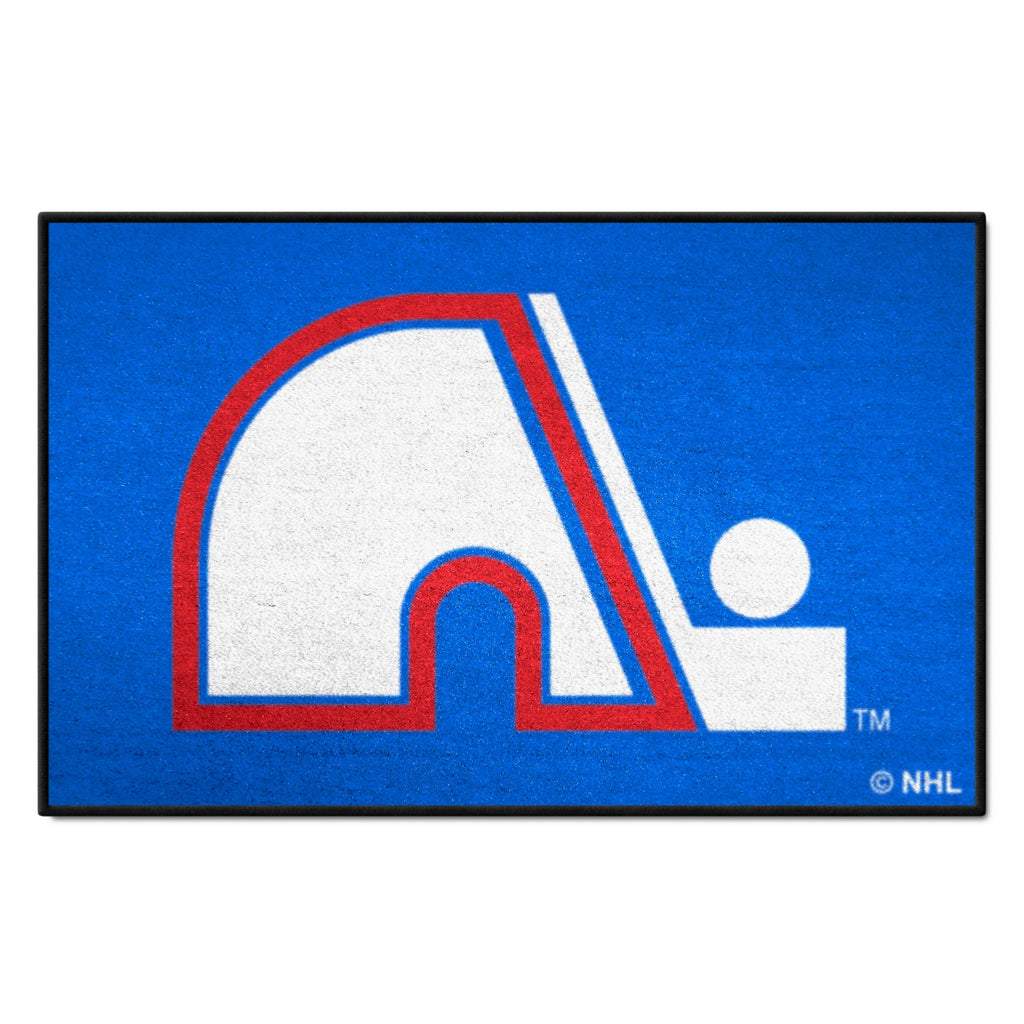 NHLV ? Quebec Nordiques Starter Mat - Retro