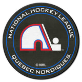 NHLV ? Quebec Nordiques Puck Mat