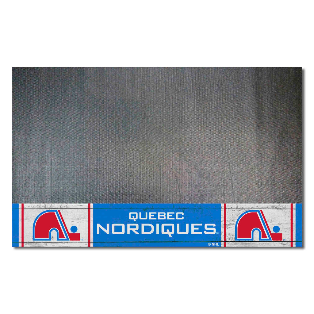 NHLV - Quebec Nordiques Grill Mat - Retro