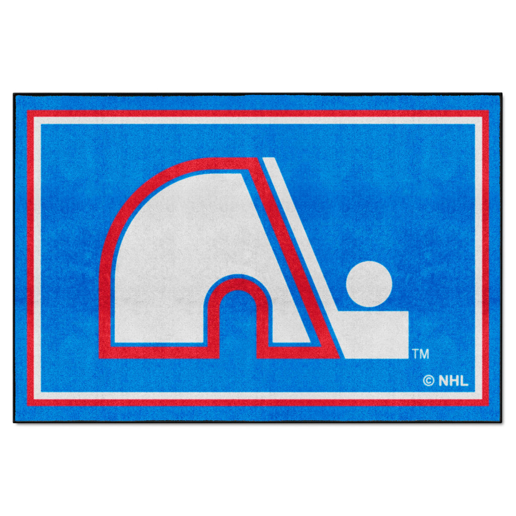 NHLV ? Quebec Nordiques 5x8 Rug