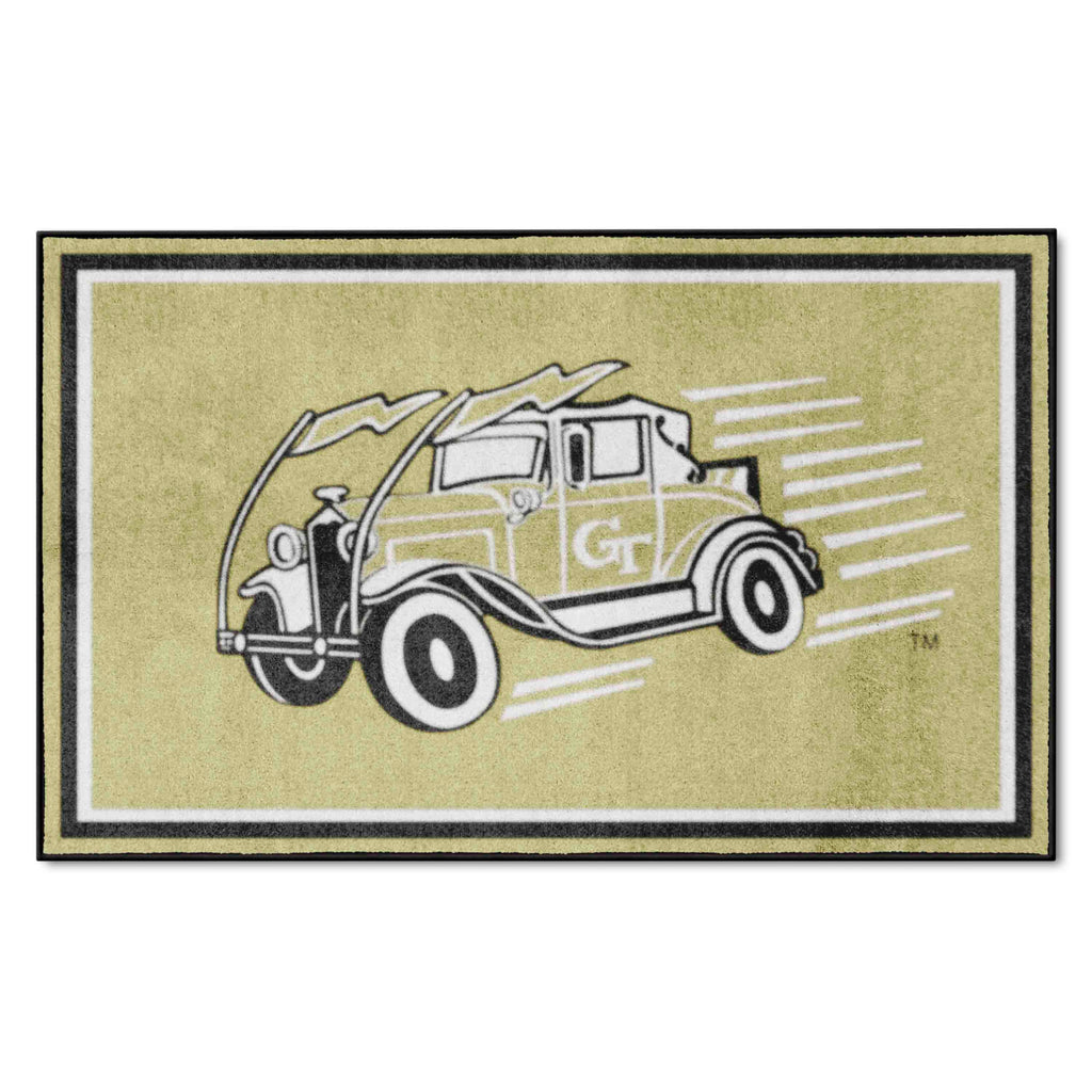 Georgia Tech 4x6 Rug