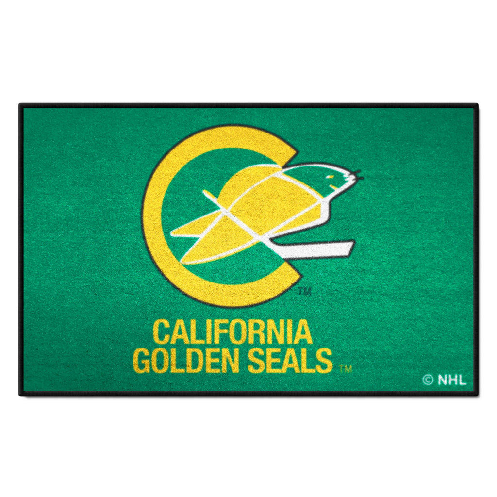 NHLV - California Golden Seals Starter Mat - Retro