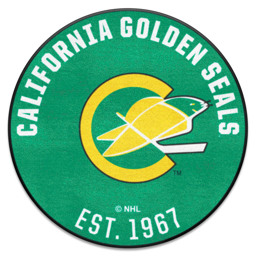 NHLV - California Golden Seals Roundel Mat