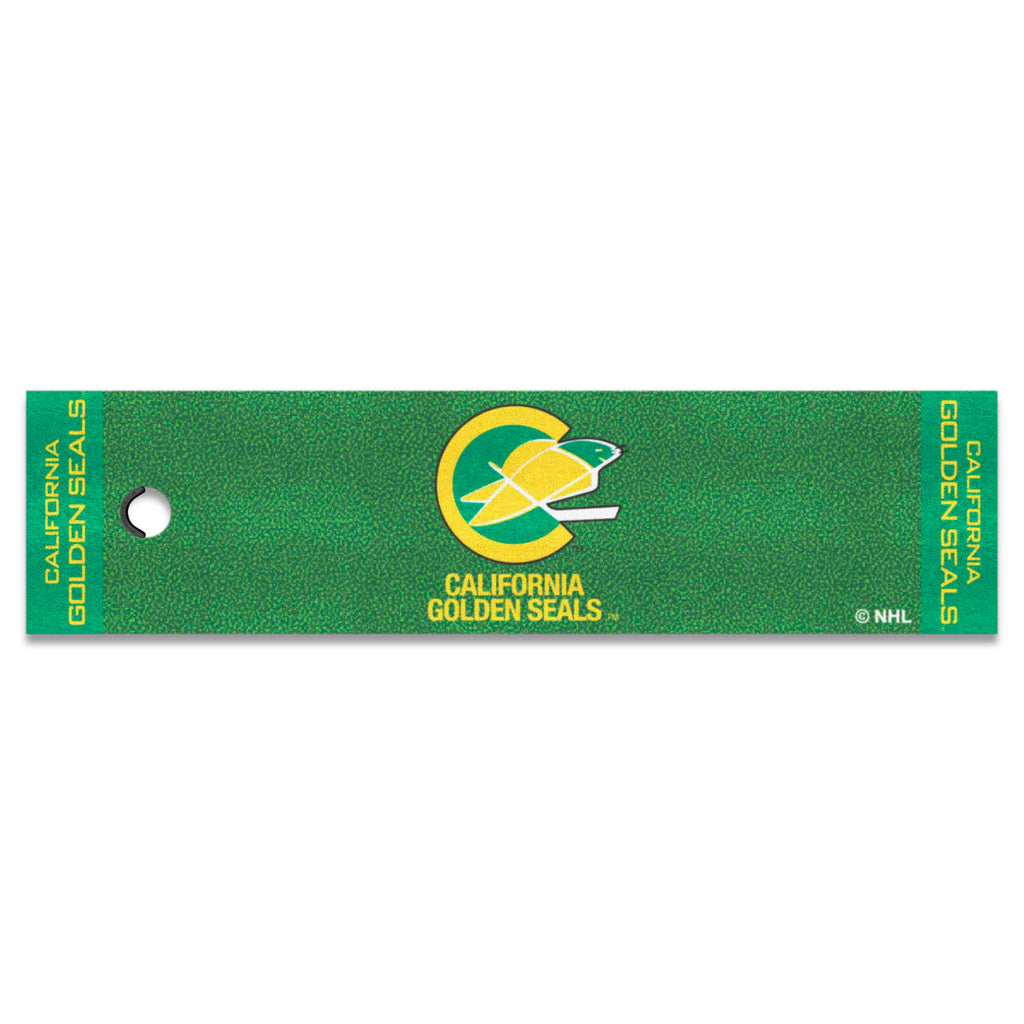 NHLV - California Golden Seals Putting Green Mat