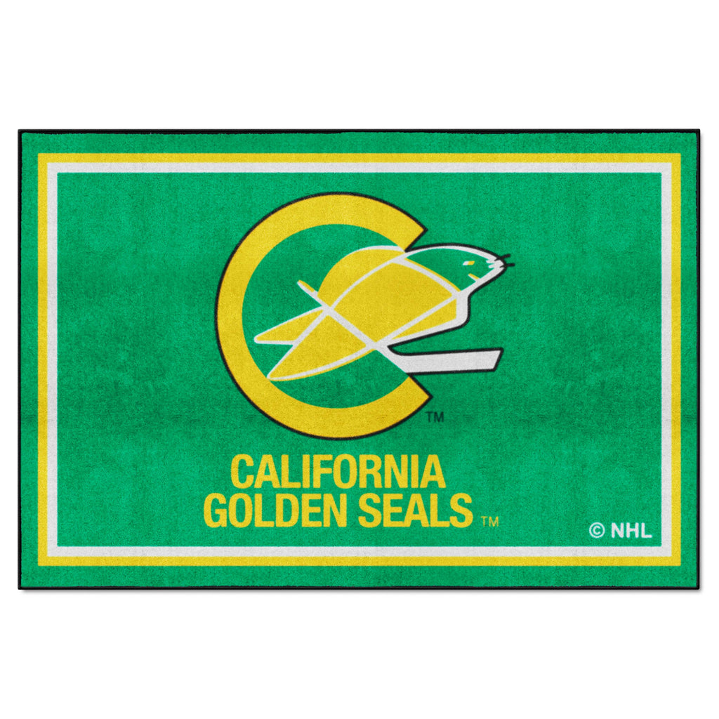 NHLV - California Golden Seals 5x8 Rug