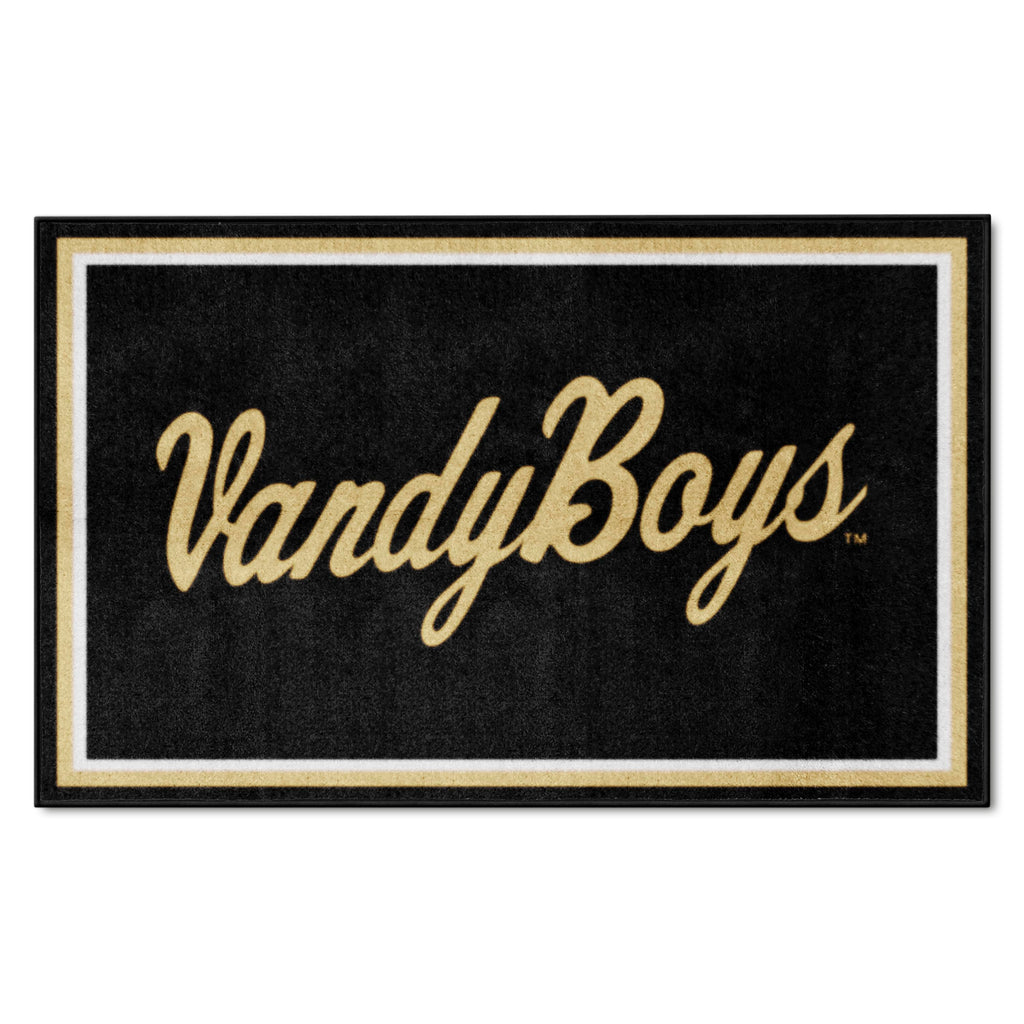 Vanderbilt University 4x6 Rug