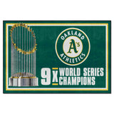 MLB - Oakland Athletics 5x8 Rug