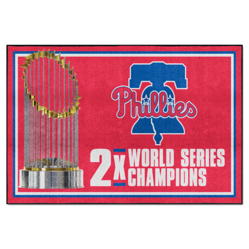 MLB - Philadelphia Phillies 5x8 Rug