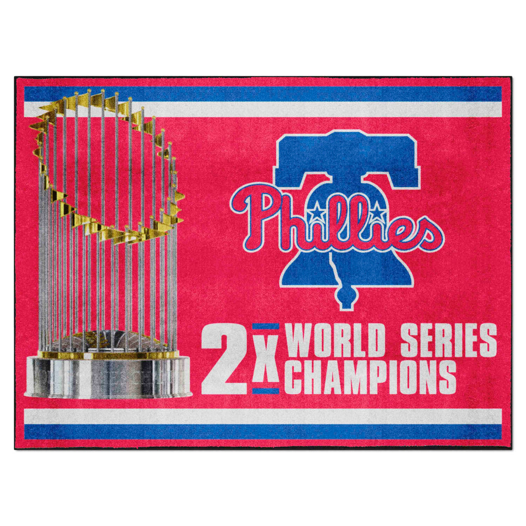 MLB - Philadelphia Phillies 8x10 Rug