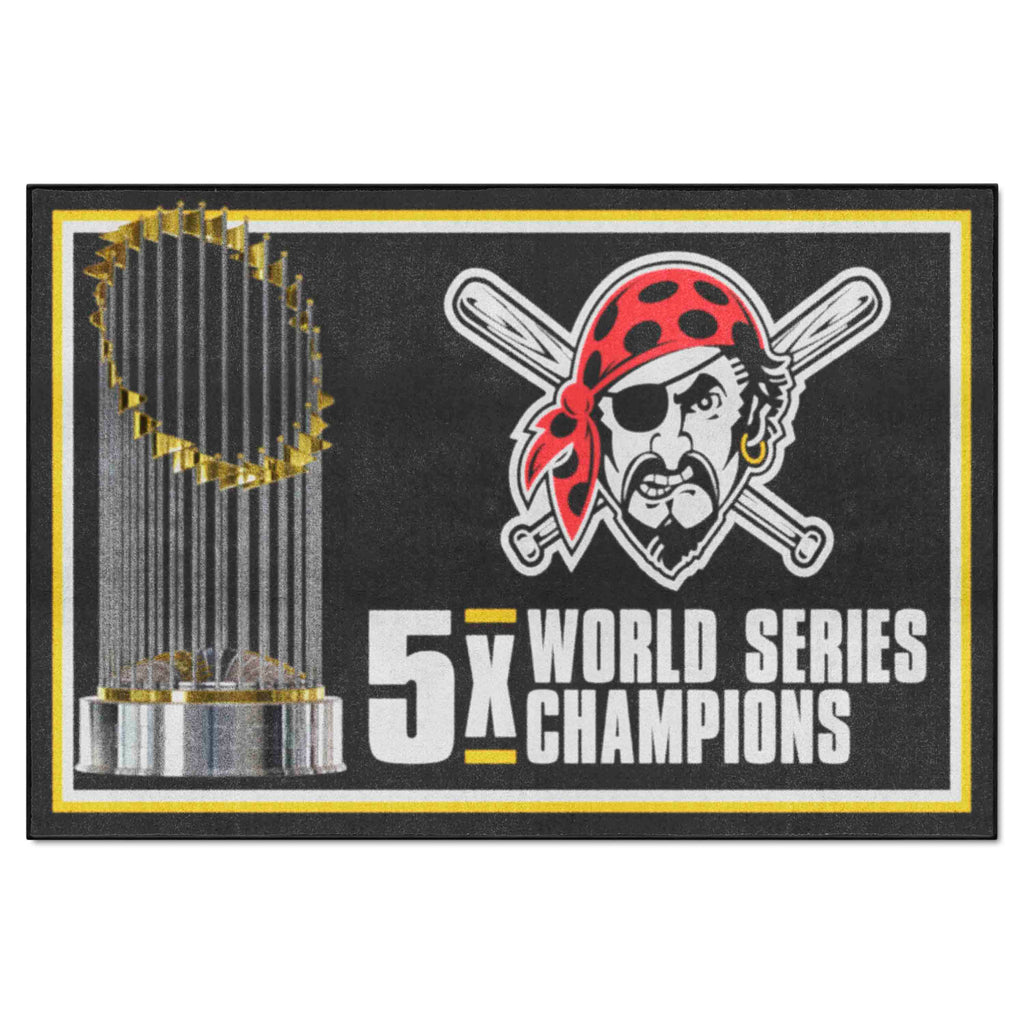 MLB - Pittsburgh Pirates 5x8 Rug