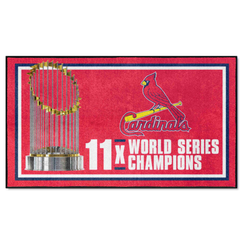 MLB - St. Louis Cardinals 3x5 Rug