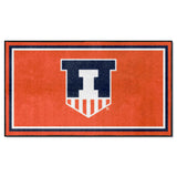 University of Illinois 3x5 Rug