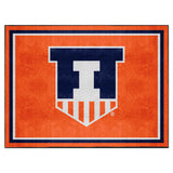 University of Illinois 8x10 Rug