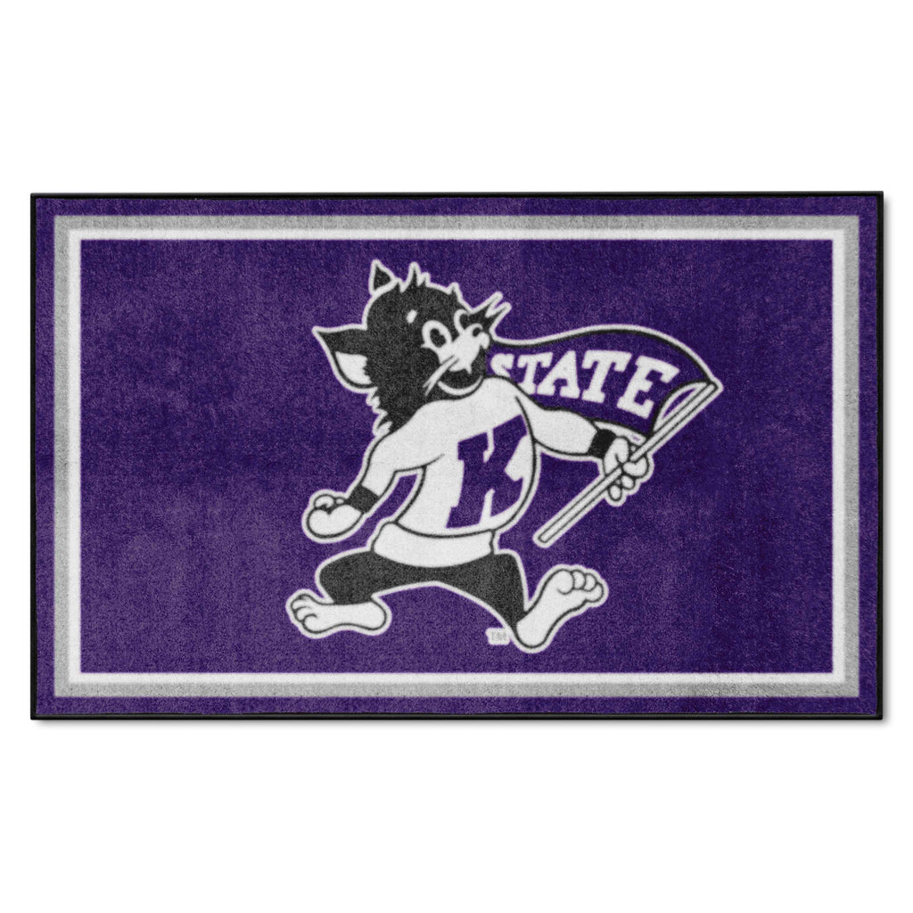 Kansas State University 4x6 Rug