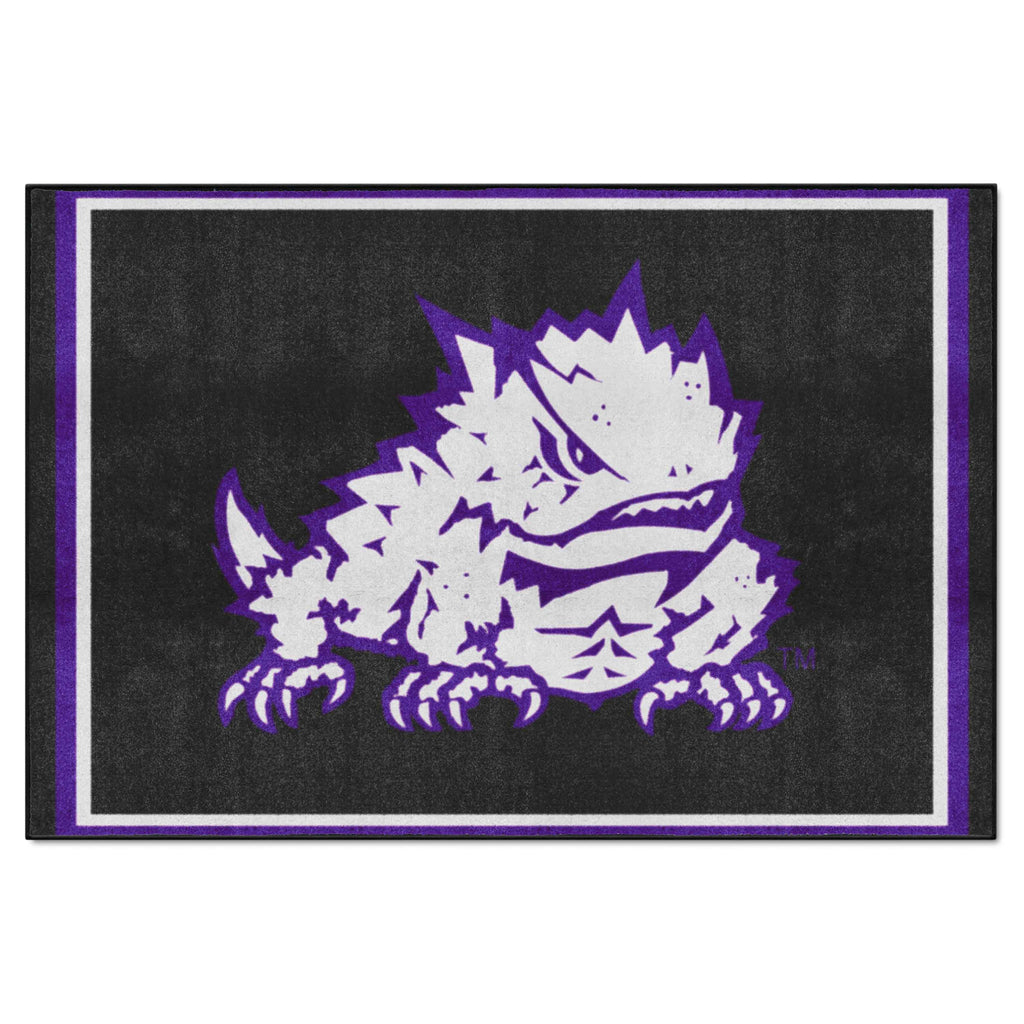 Texas Christian University  5x8 Rug