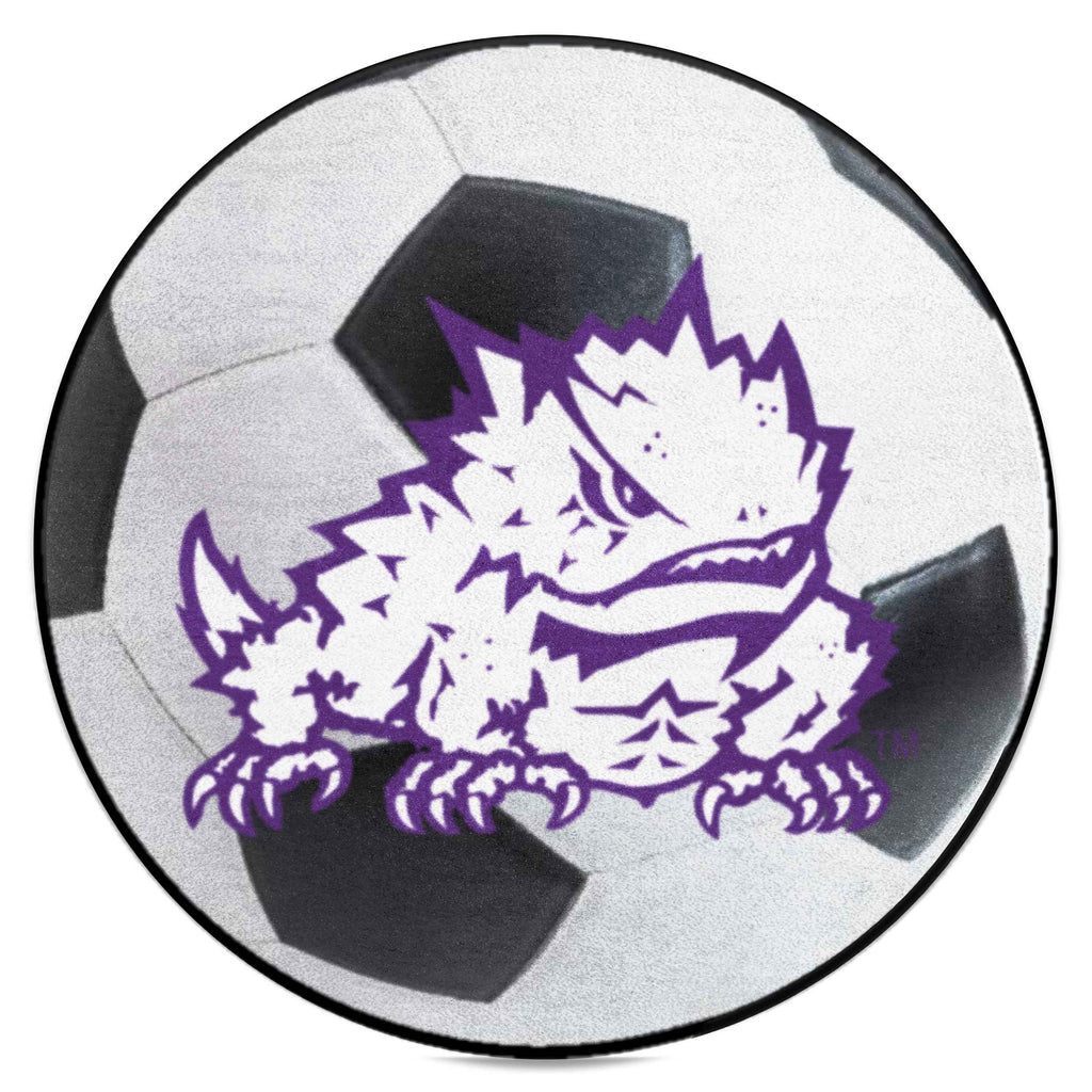 Texas Christian University  Soccer Ball Mat