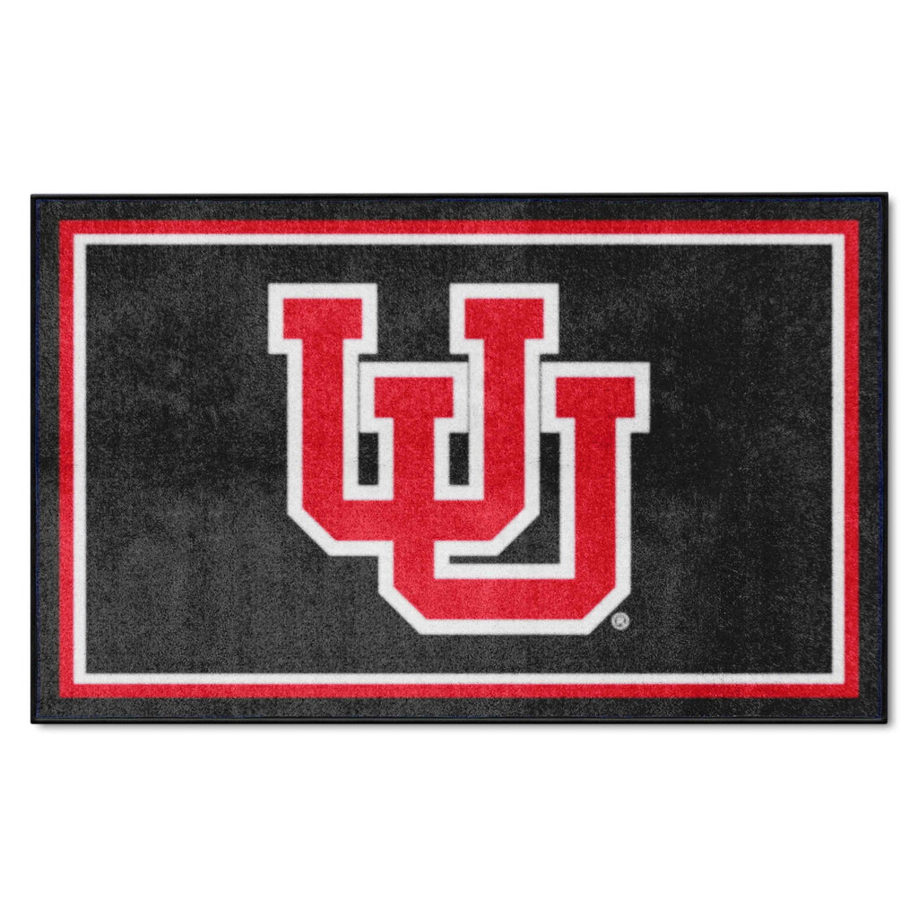 University of Utah 4x6 Rug