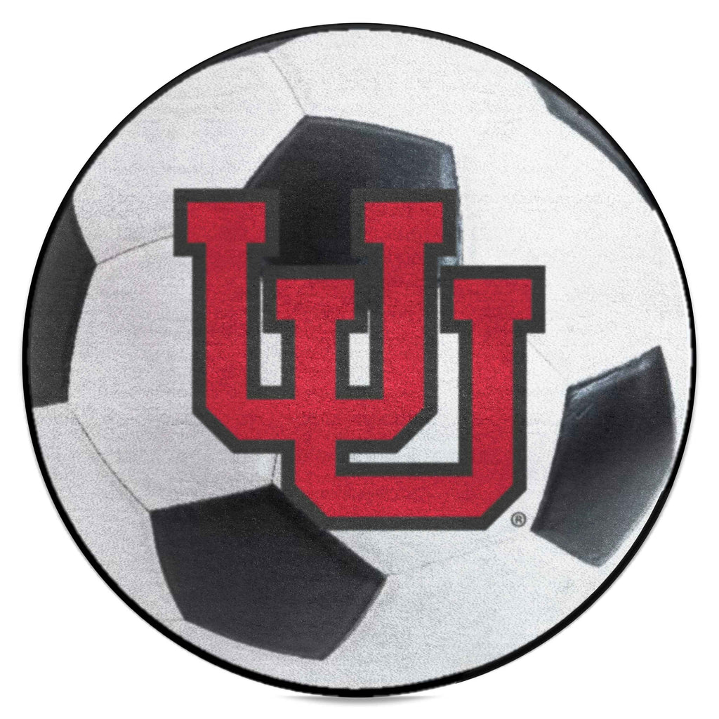 University of Utah Soccer Ball Mat