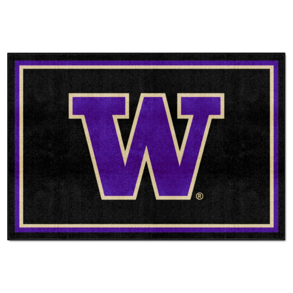 University of Washington 5x8 Rug