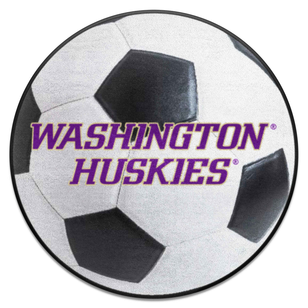 University of Washington Soccer Ball Mat