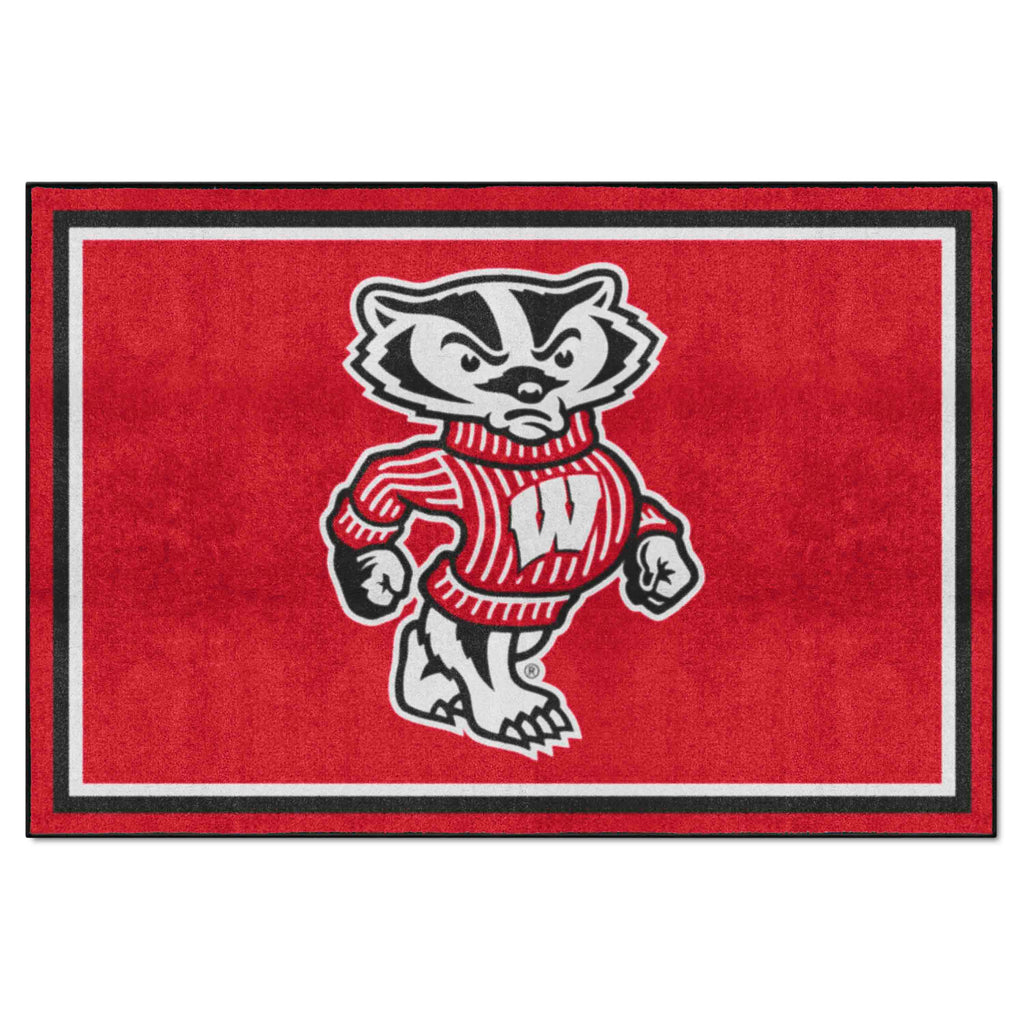 University of Wisconsin 5x8 Rug