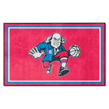 NBA - Philadelphia 76ers 4x6 Rug