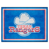 MLBCC ? Texas Rangers 8x10 Rug