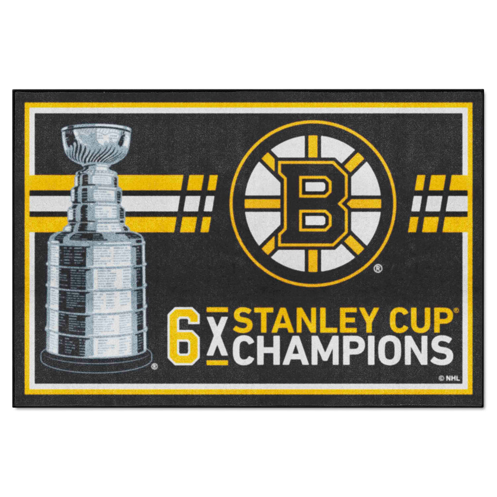 NHL - Boston Bruins 5x8 Rug