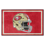 NFL - San Francisco 49ers 4x6 Rug