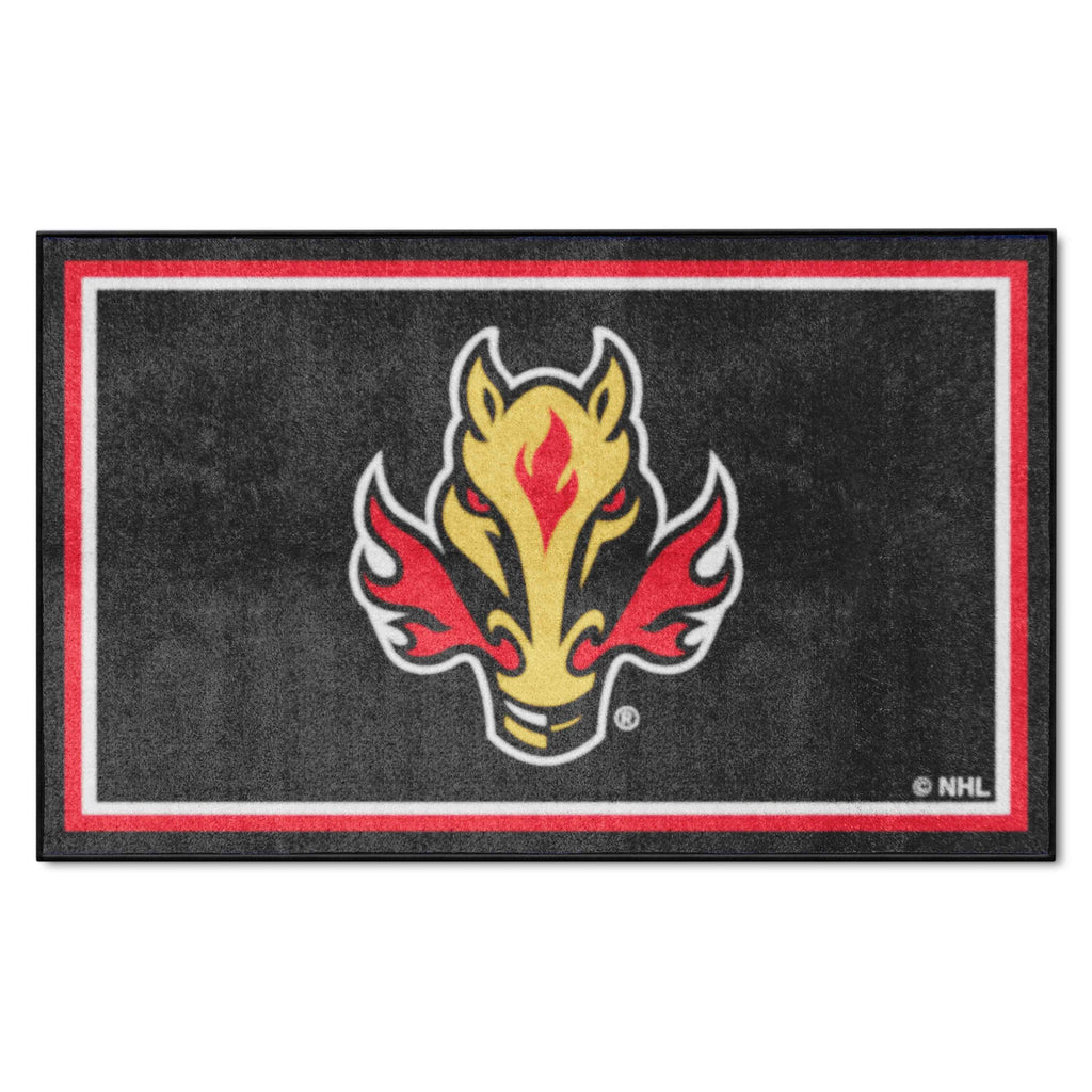 NHL - Calgary Flames 4x6 Rug