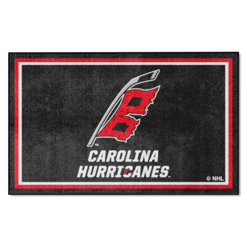 NHL - Carolina Hurricanes 4x6 Rug