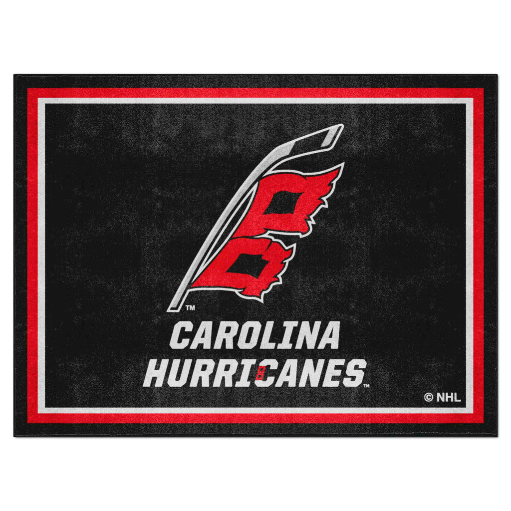 NHL - Carolina Hurricanes 8x10 Rug