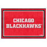 NHL - Chicago Blackhawks 5x8 Rug