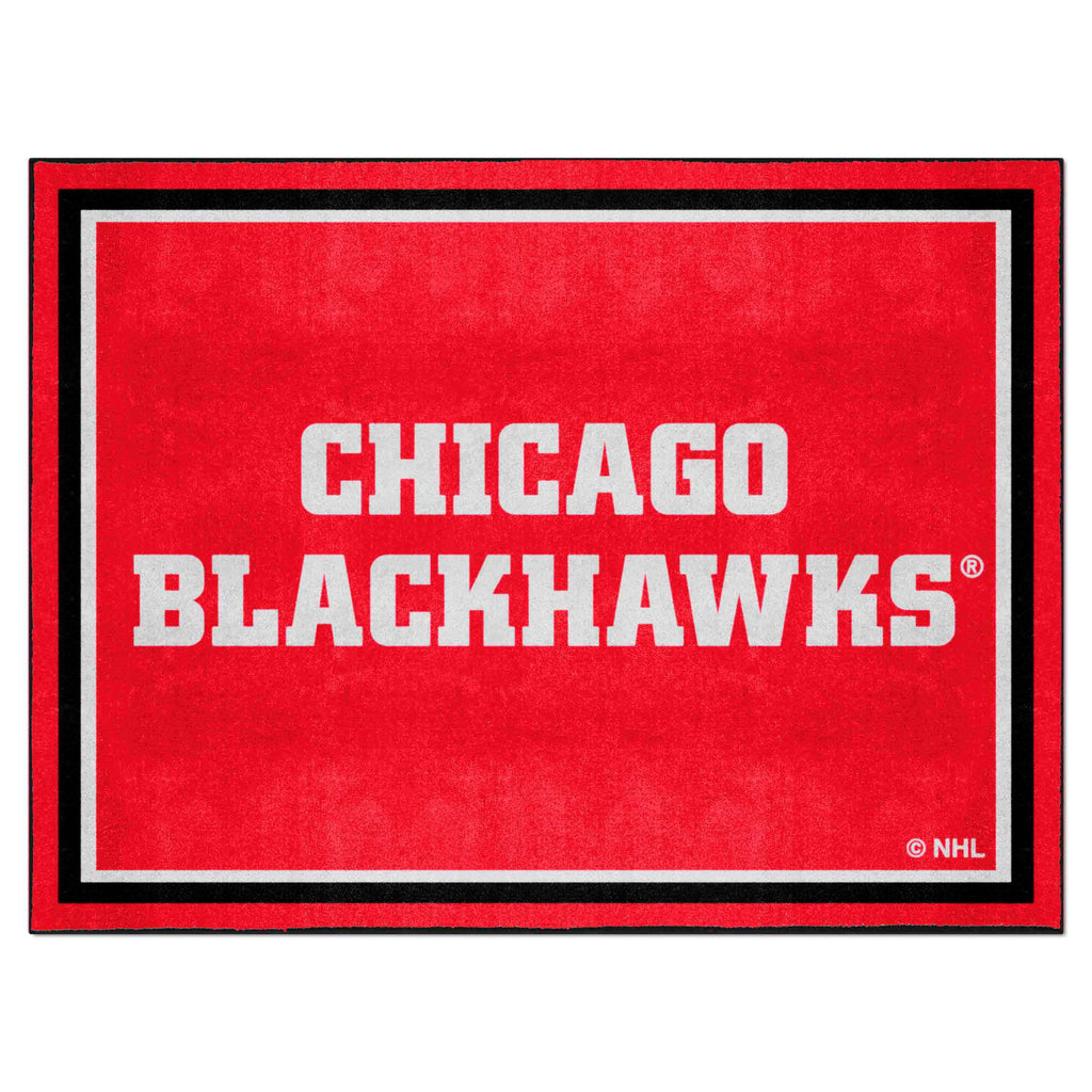 NHL - Chicago Blackhawks 8x10 Rug