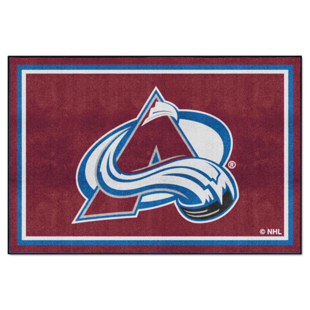 NHL - Colorado Avalanche 5x8 Rug