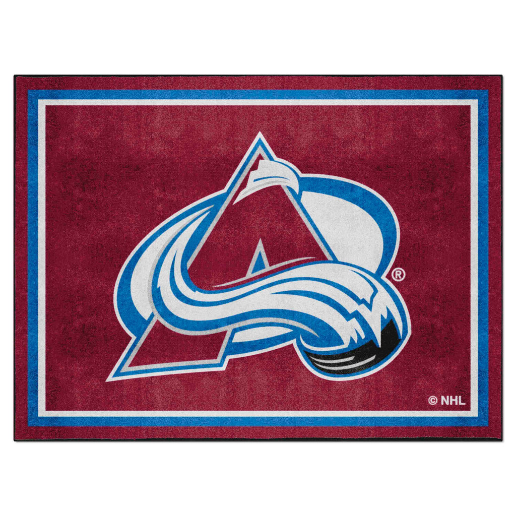 NHL - Colorado Avalanche 8x10 Rug