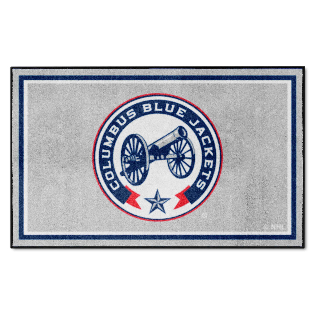 NHL - Columbus Blue Jackets 4x6 Rug