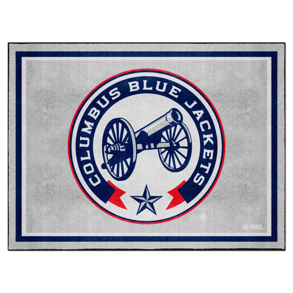 NHL - Columbus Blue Jackets 8x10 Rug