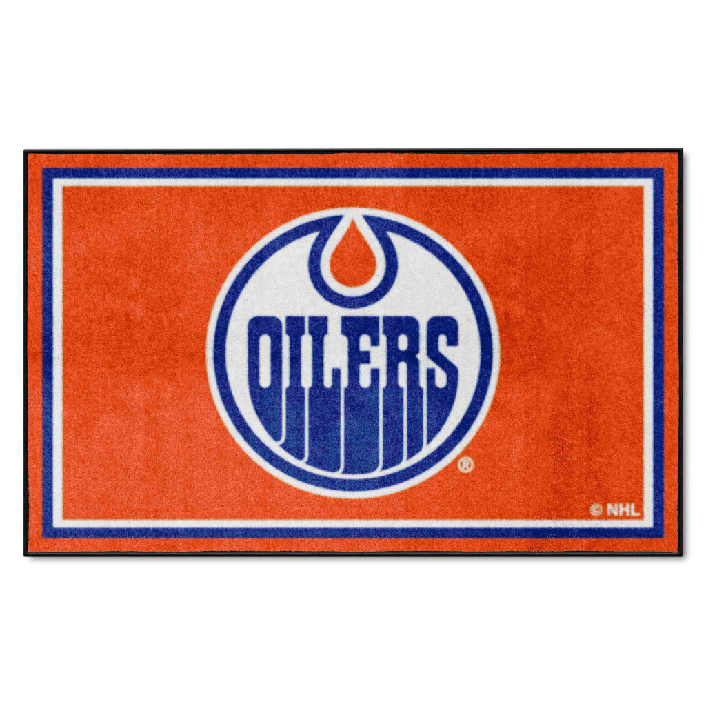 NHL - Edmonton Oilers 4x6 Rug